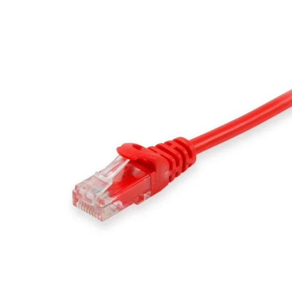 Chicote equip cat6a u/utp lsoh 3m vermelho