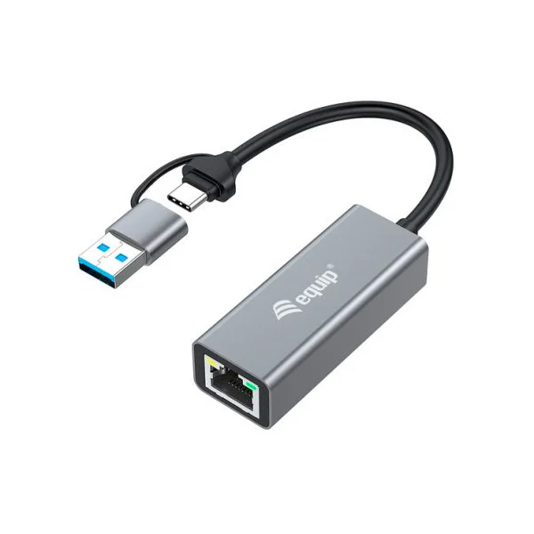 Adaptador Equip usb-c to rj45 2.5gb usb-c/a