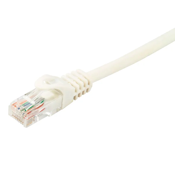 Equip chicote cat6a u/utp 1.5mt branco