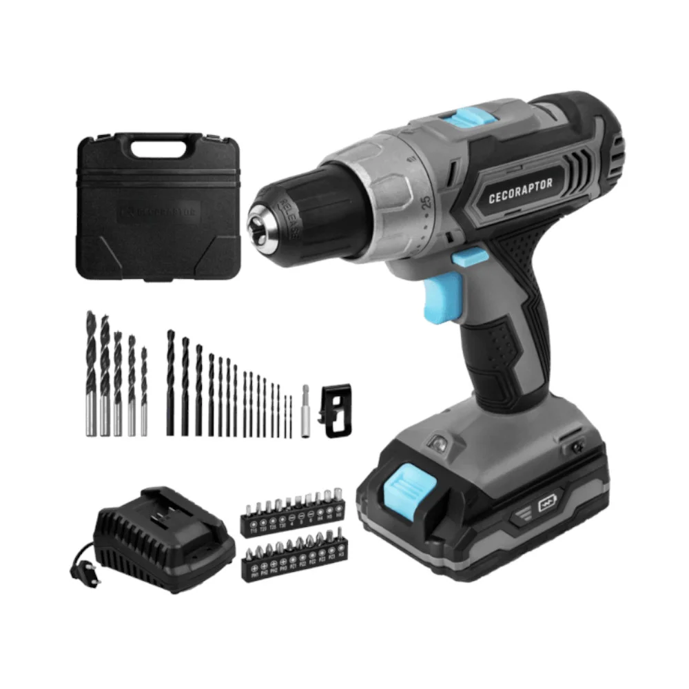 Berbequim S/ Fios CecoRaptor Perfect Drill 1550 Rpm