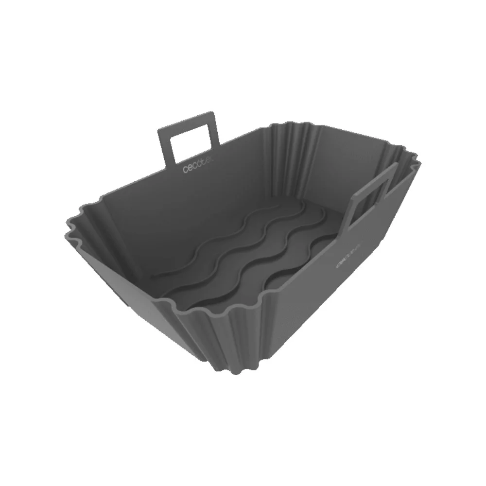 Pack 2 Formas Retangulares Cecofry TwinBucket P/ Airfryer