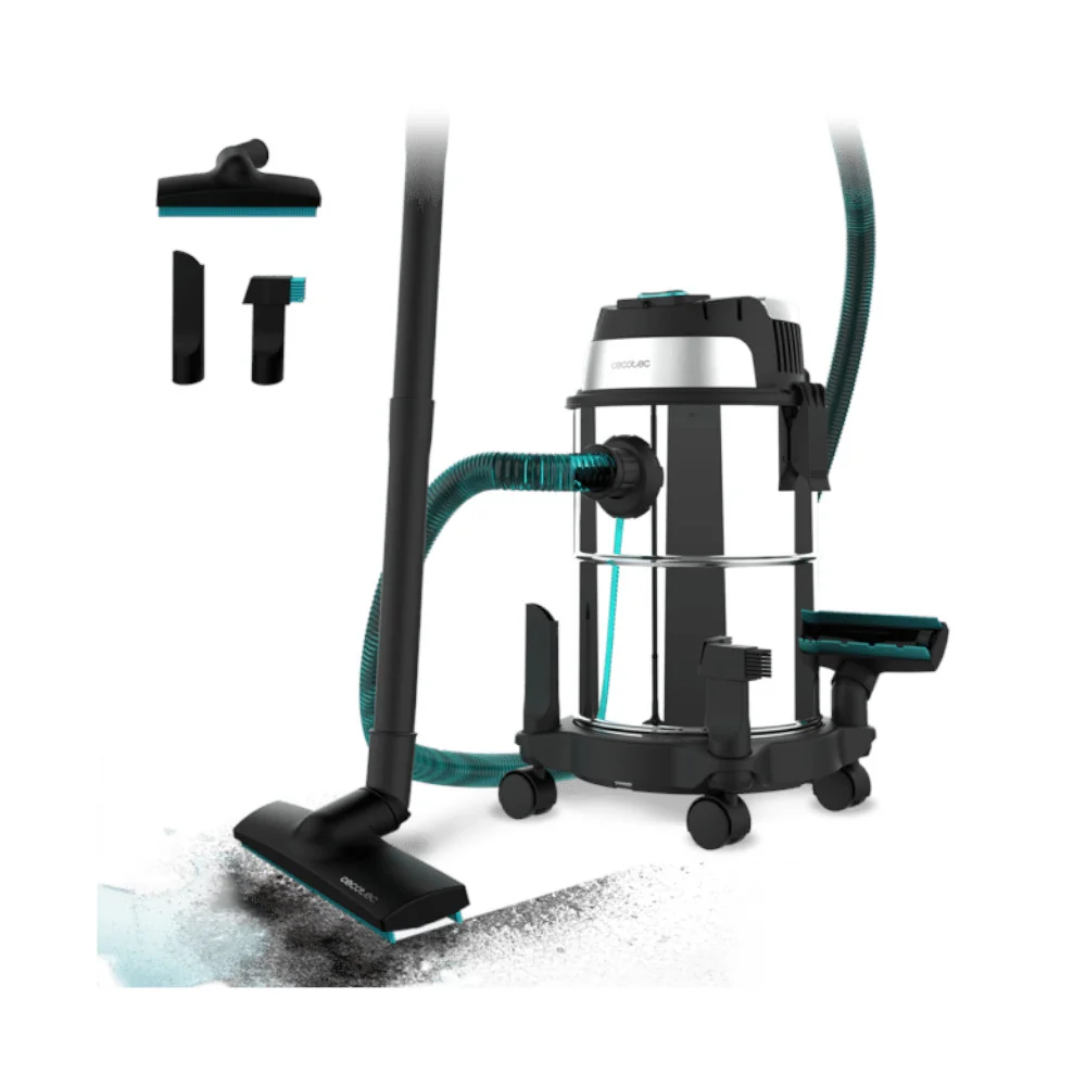 Aspirador Conga RockStar Wet E Dry Steel 1200W