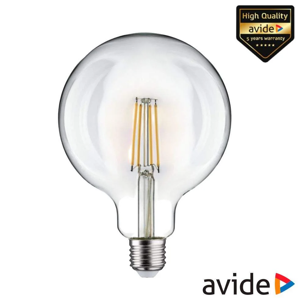 Lâmpada led e27 globo filamento 12w 240v 3000k 1560lm avide