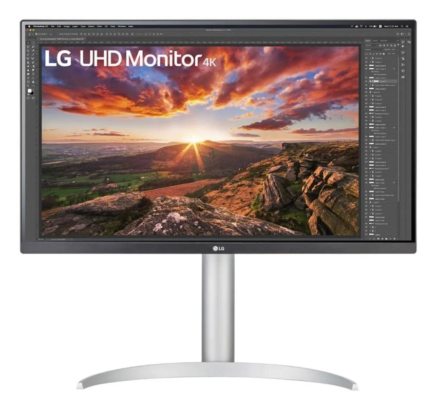 Monitor lg 27" 27up850k-w 4k uhd 16:9 60hz freesync branco