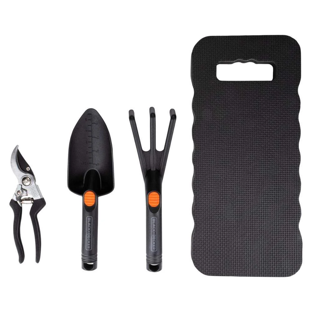Kit de ferramentas de jardinagem ergonômica