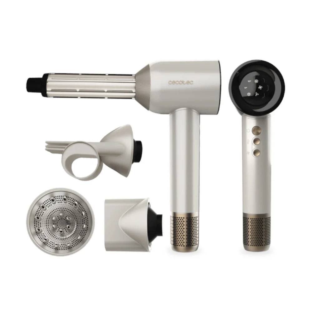 Secador Cabelo DryGlam Waves Champanhe 1600W
