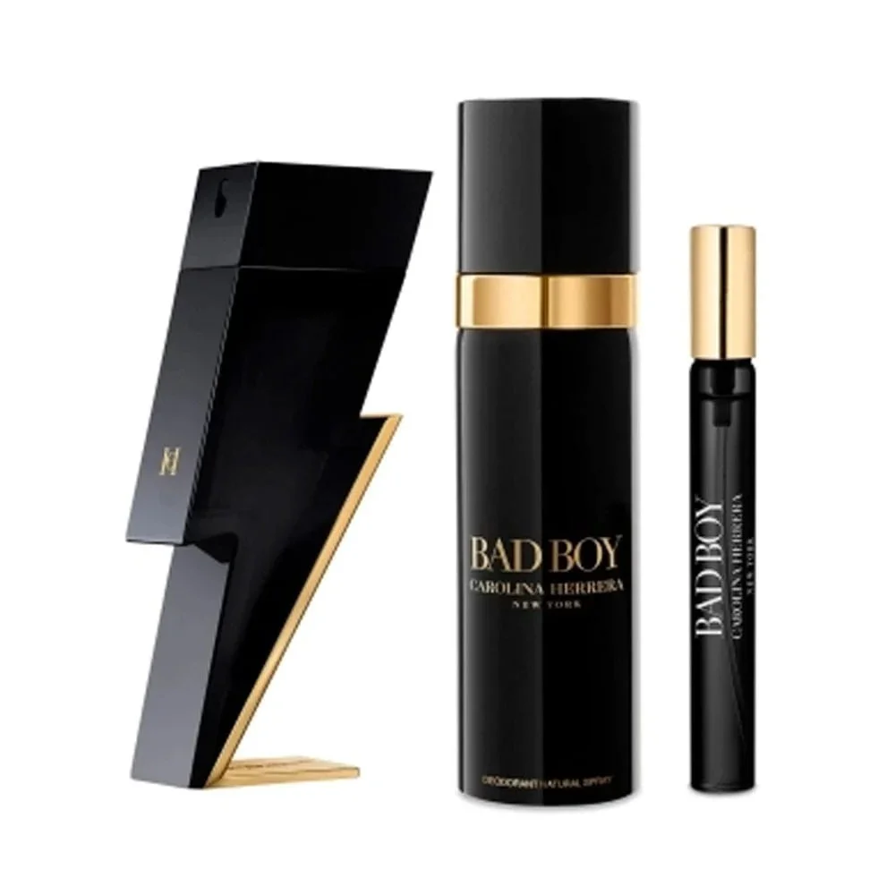 Carolina Herrera Bad Boy Man EDT 100ml + 10ml + Deo 100ml