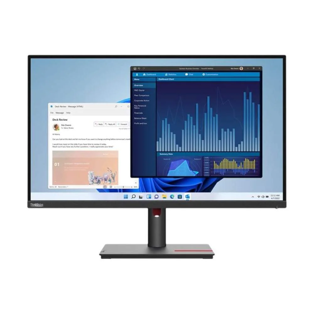 Monitor Lenovo ThinkVision T27P-30 LED 27" 3840x216 4K 60Hz
