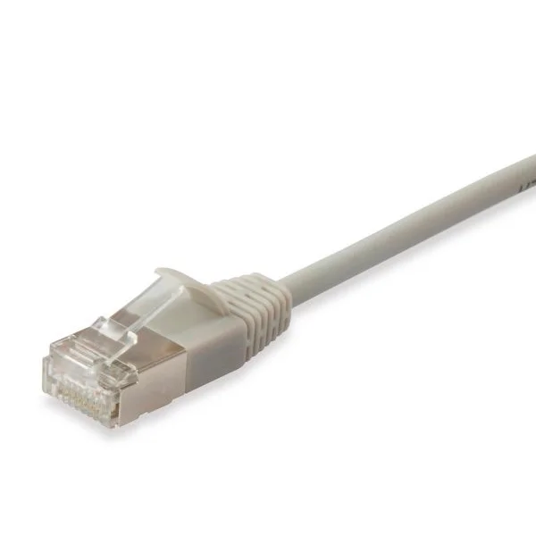 Equip chicote cat.6 f/ftp slim bege
