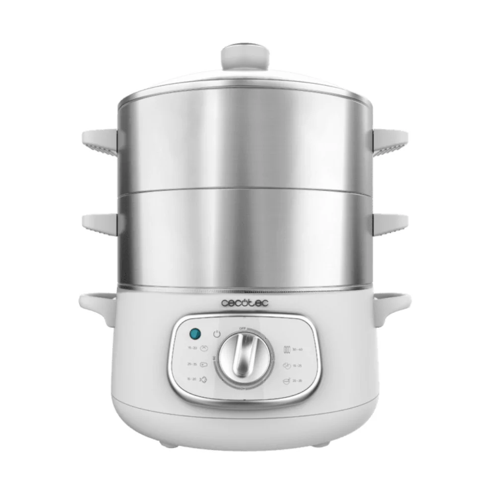Panela Vaporizadora Eletrica Vapovita Steelpot Branco