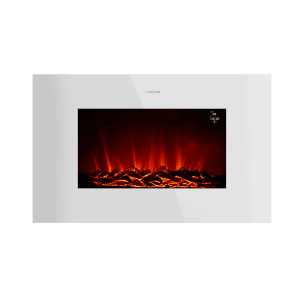 Lareira Elétrica ReadyWarm 3590 Flames 35" 2000W Branco