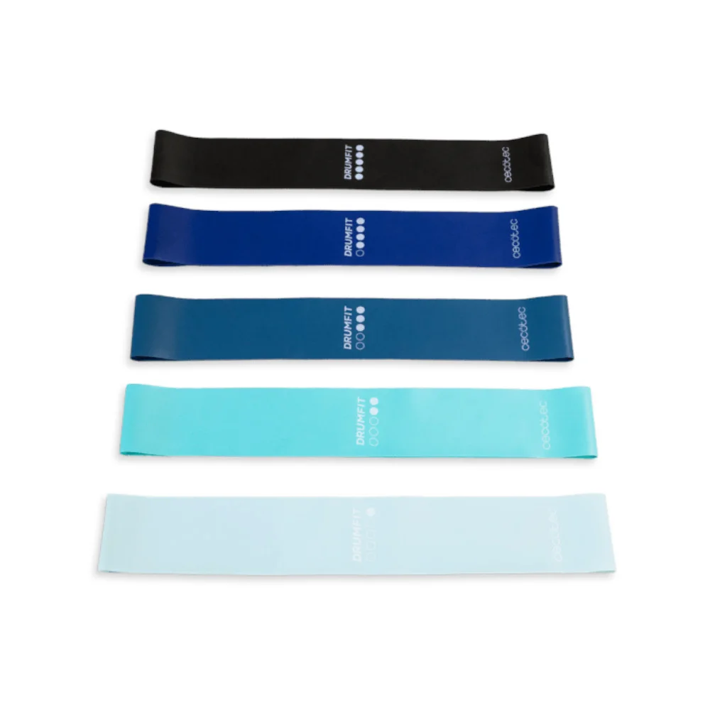 Conjunto De Bandas Elásticas DrumFit Resistance Band Set
