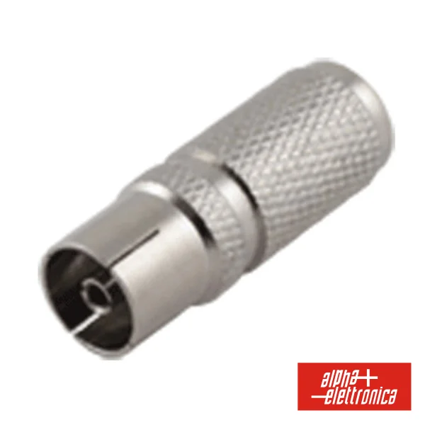 Ficha Coaxial TV Ø9,5mm TWist On
