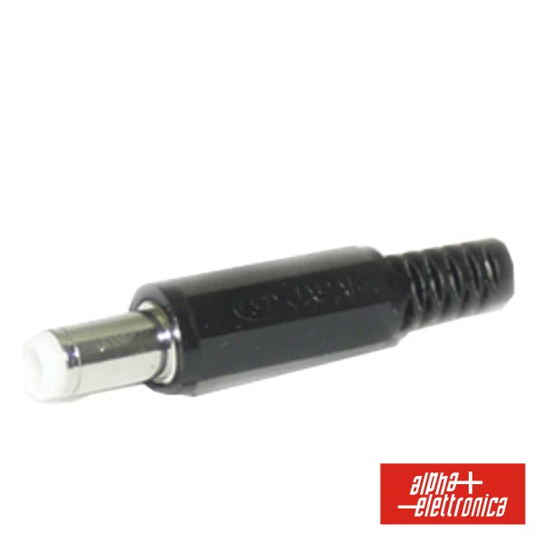 Ficha DC Fêmea Jsap3 Pvc Niquelada P/ Soldar