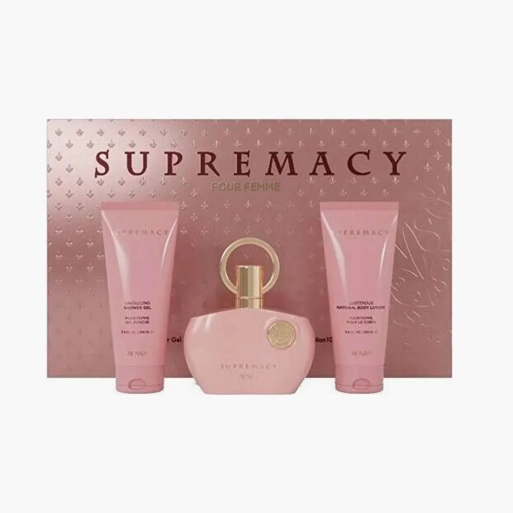 Afnan Supremacy Pink Woman EDP Gel Banho Loção 100 ml