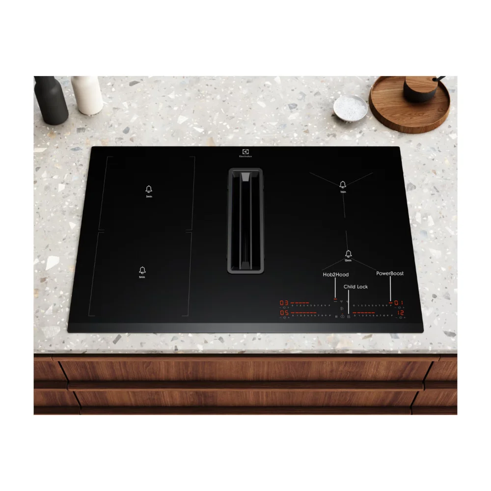 Placa Encastre Electrolix VC 4Z C/ Exaustor -kcc83443