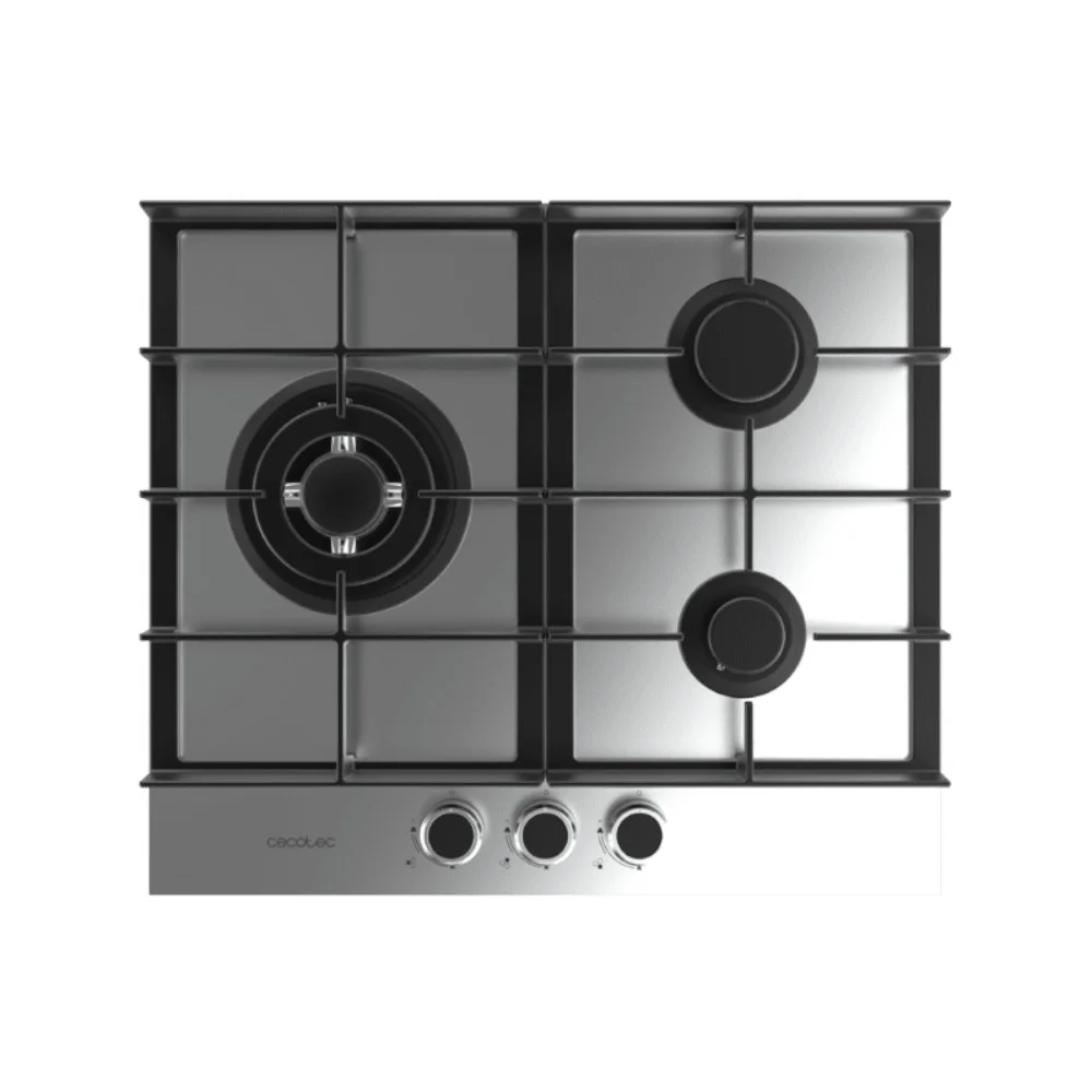Placa de gás Bolero Squad G 3400F Iinox