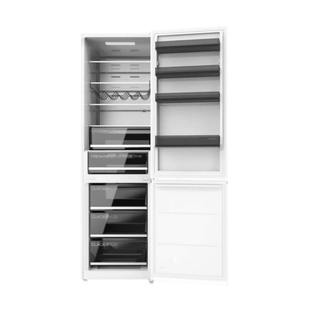 Combinado Bolero CoolMarket Combi 456 White Glass 456L