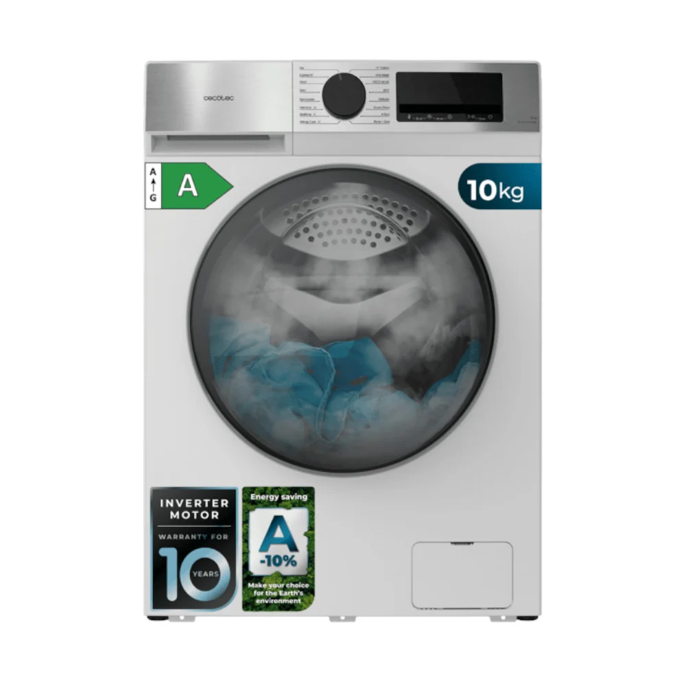 Máquina Lavar Roupa Bolero DressCode 10450 Inverter 10Kg