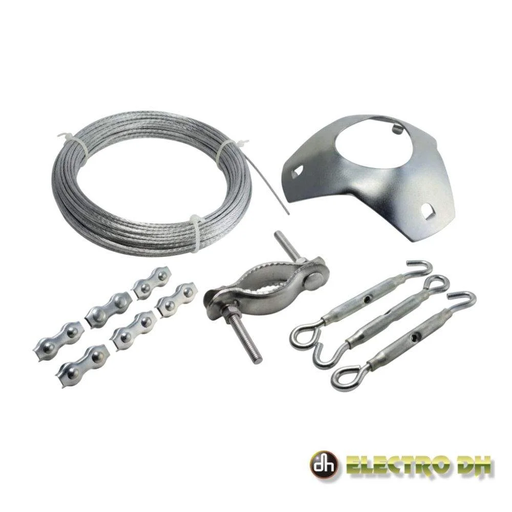 Kit de montagem para mastro de antena edh