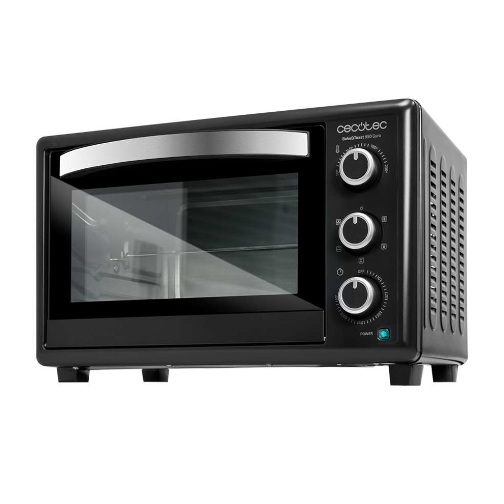 Forno de Mesa Cecotec c/ Espeto Rotativo 1500W 30L Preto