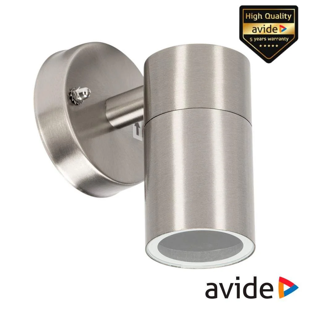 Candeeiro parede led 1xgu10 ip44 avide