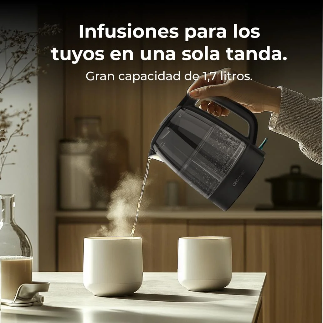 Fervedor Elétriico ThermoSense 320 Transparente 1,7L 2200W