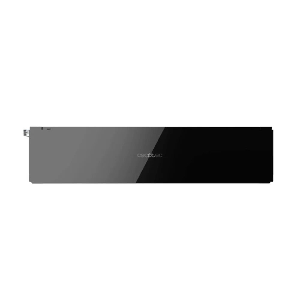 Gaveta Aquecimento Bolero Hexa WD 60cm Vidro Preto
