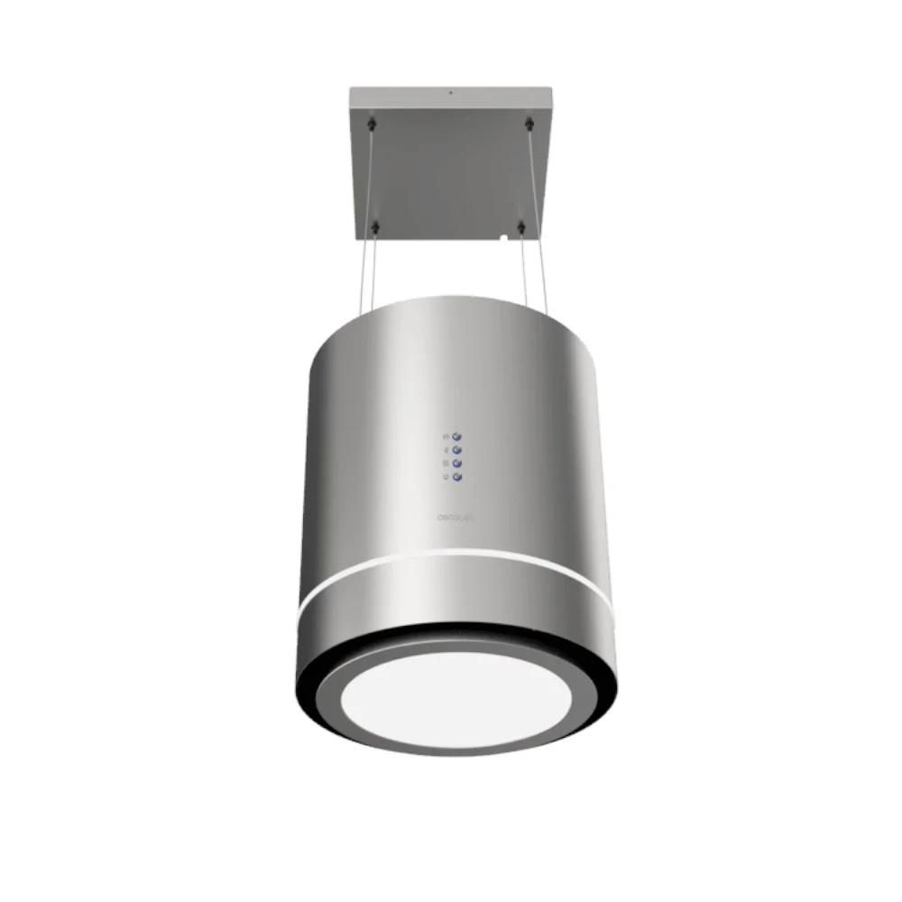 Exaustor Teto Redondo Bolero Flux CRE 448000 210W Inox