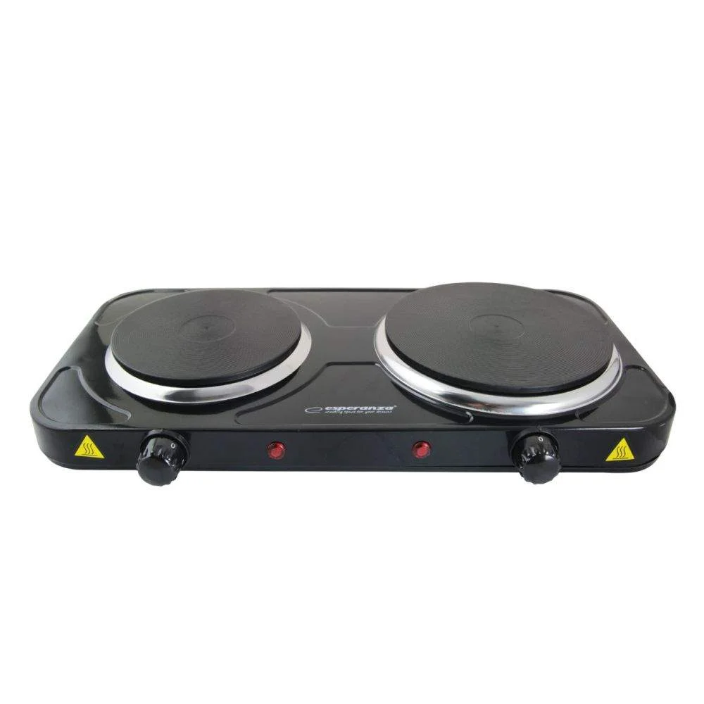 Fogão elétrico 2 placas preto 2500w