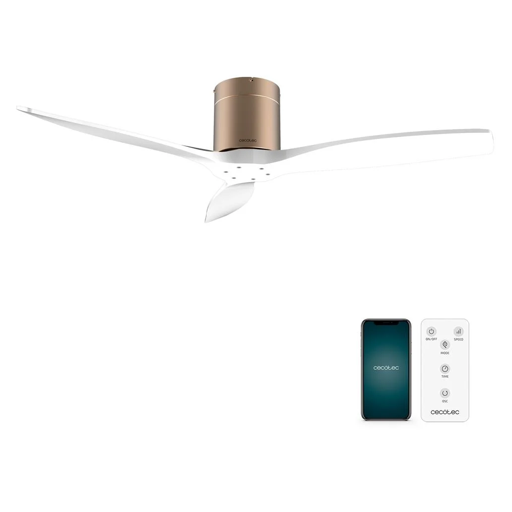 Ventoinha Teto EnergySilence Aero 5500 Aqua GoldWhiteWood