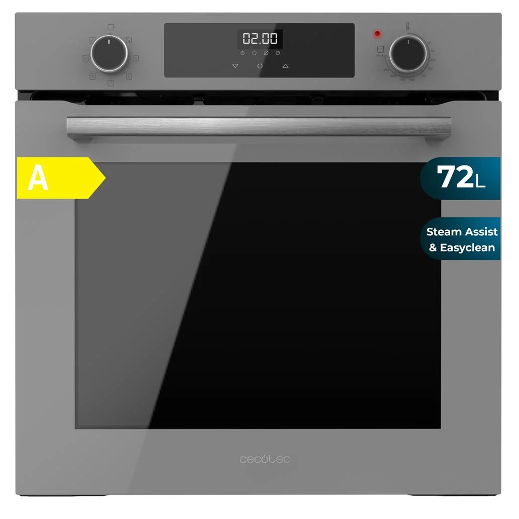 Forno Embutido Bolero Hexa M226000 Glass Grey 72L 2800W