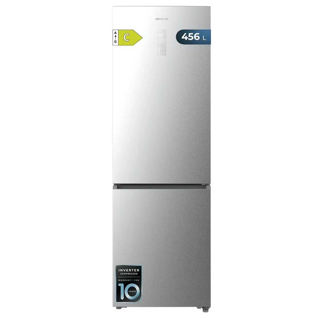 Combinado Bolero CoolMarket Combi 456 Inox CECOTEC