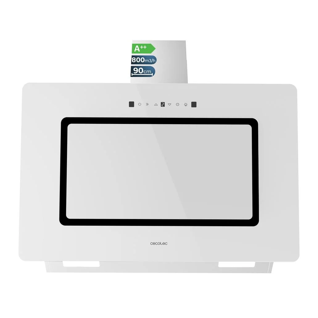 Exaustor Decorativo Bolero Flux DT 908002 Glass White 210W