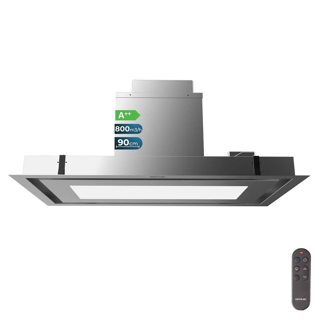 Exaustor Embutido Bolero Flux TIR 908000 Inox 210W CECOTEC
