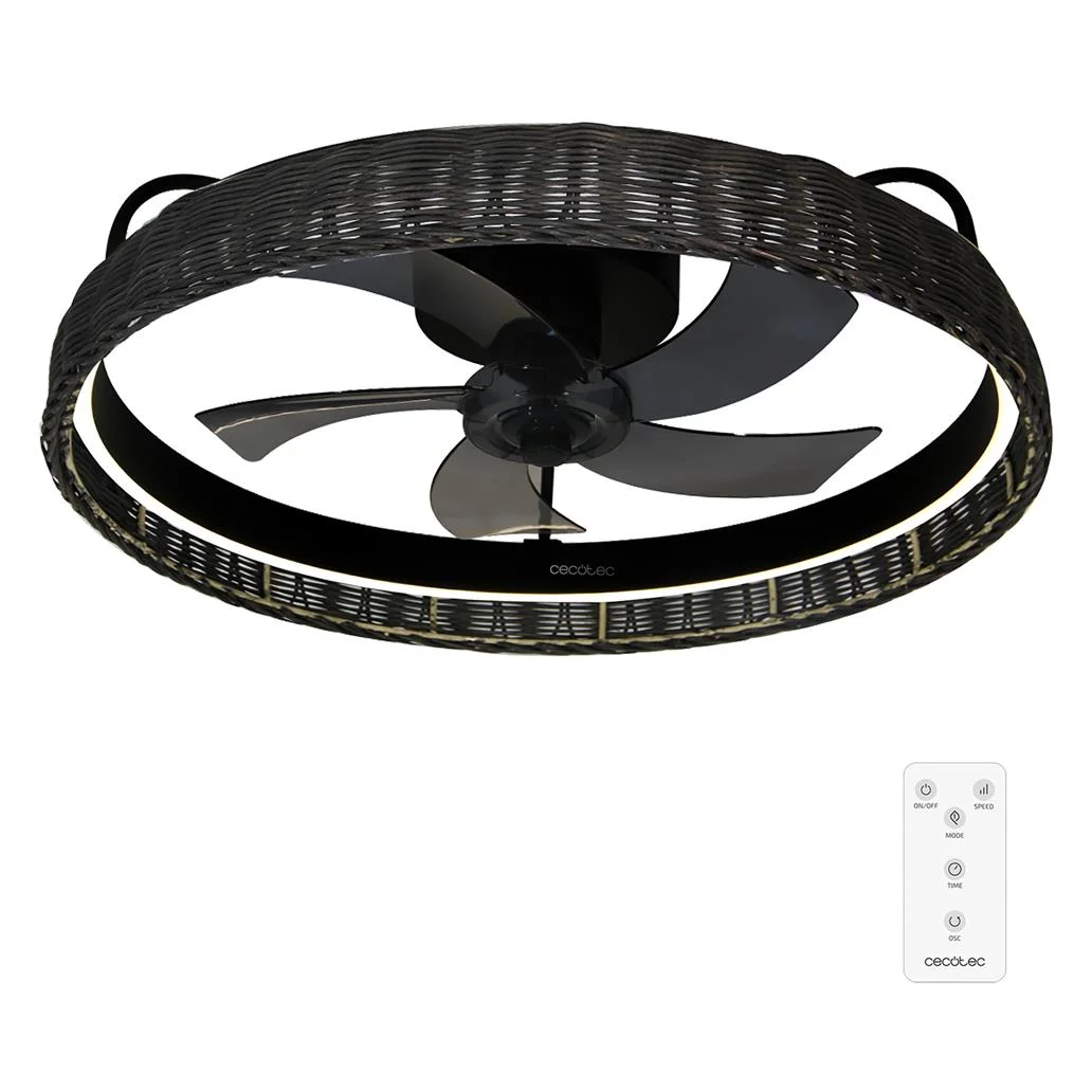 Ventoinha Teto EnergySilence LampAero 600 Black Design
