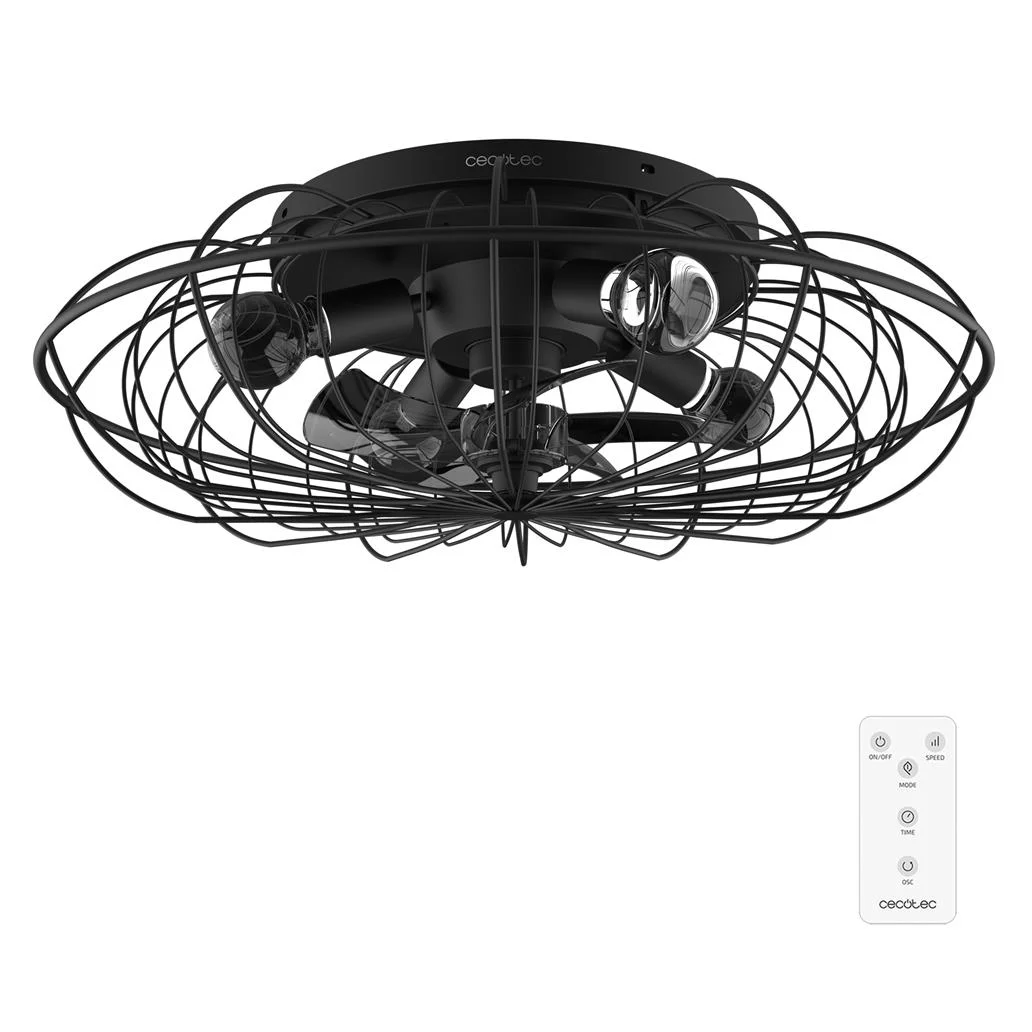 Ventoinha Teto EnergySilence LampAero 650 Iron Design CECOTE