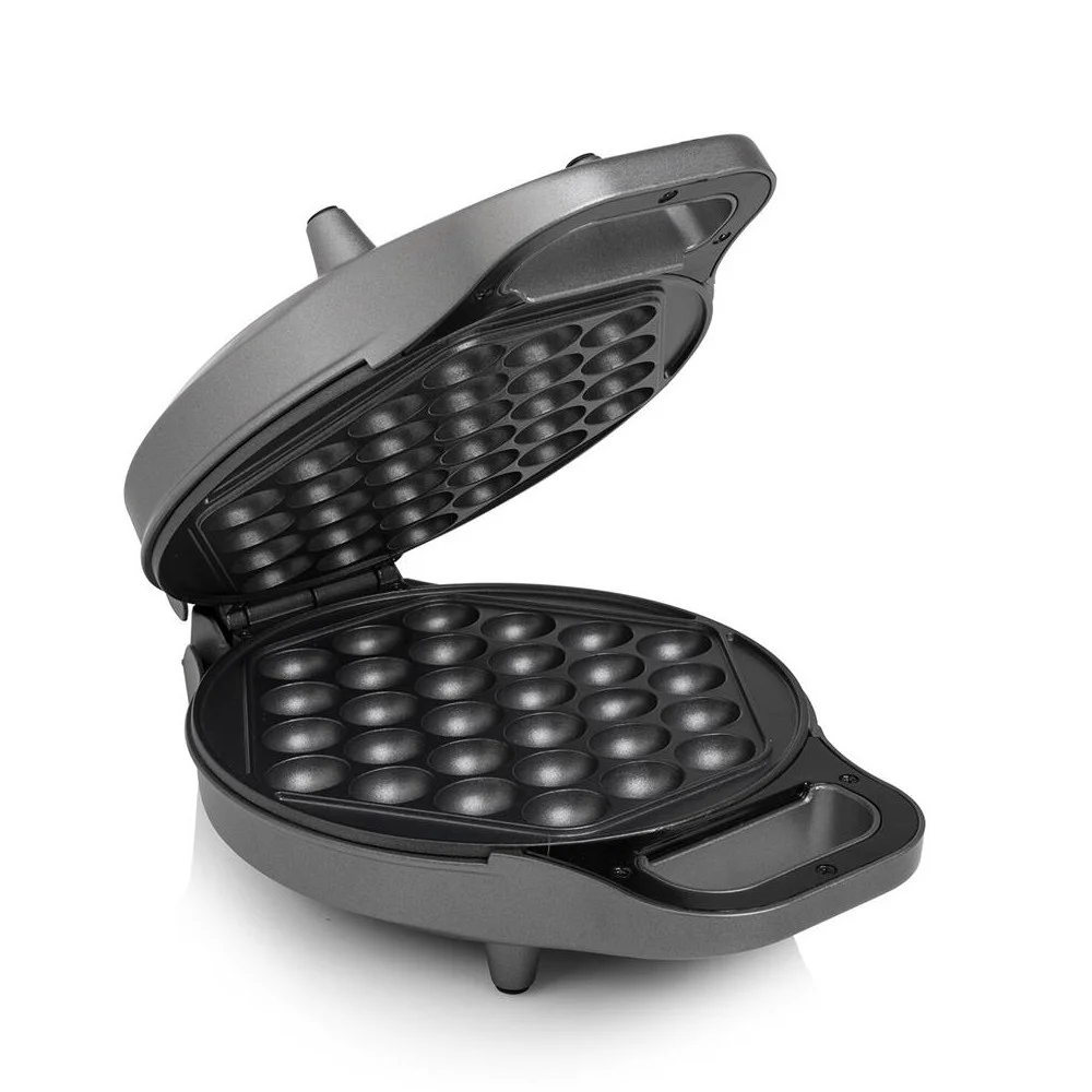 Máquina Waffles Bolha Princess 700W Cinzento