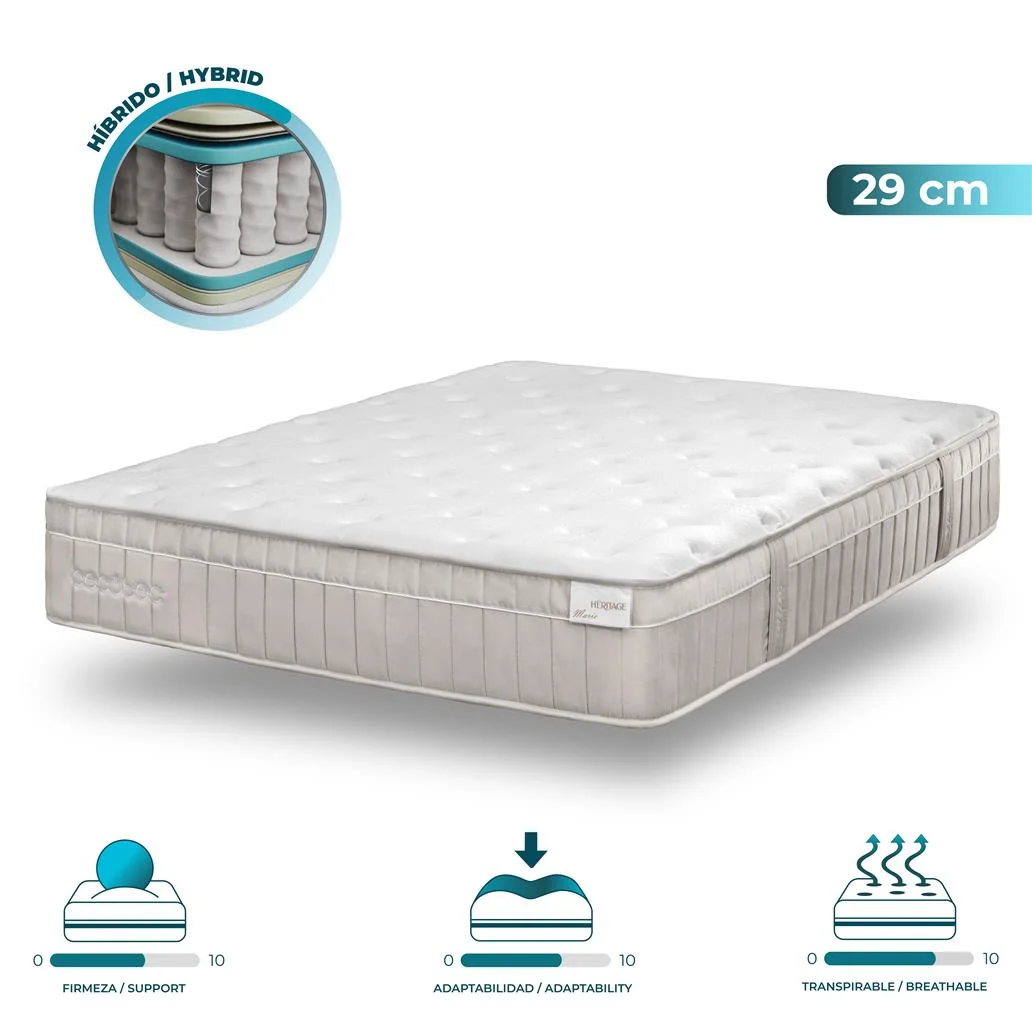 Colchão Flow Hêritage Marie 90x190 CECOTEC