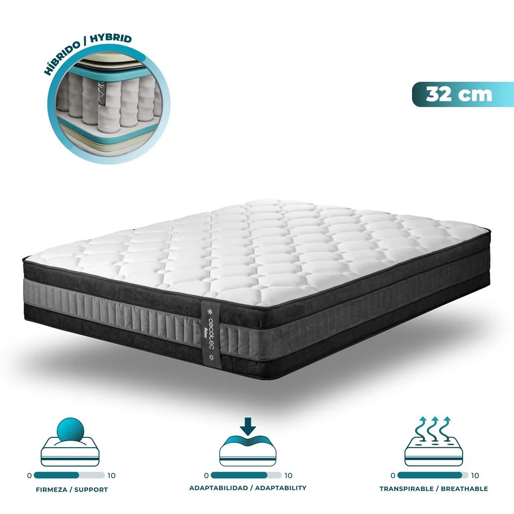 Colchão flow 8900 Hybrid 160 x 190 CECOTEC