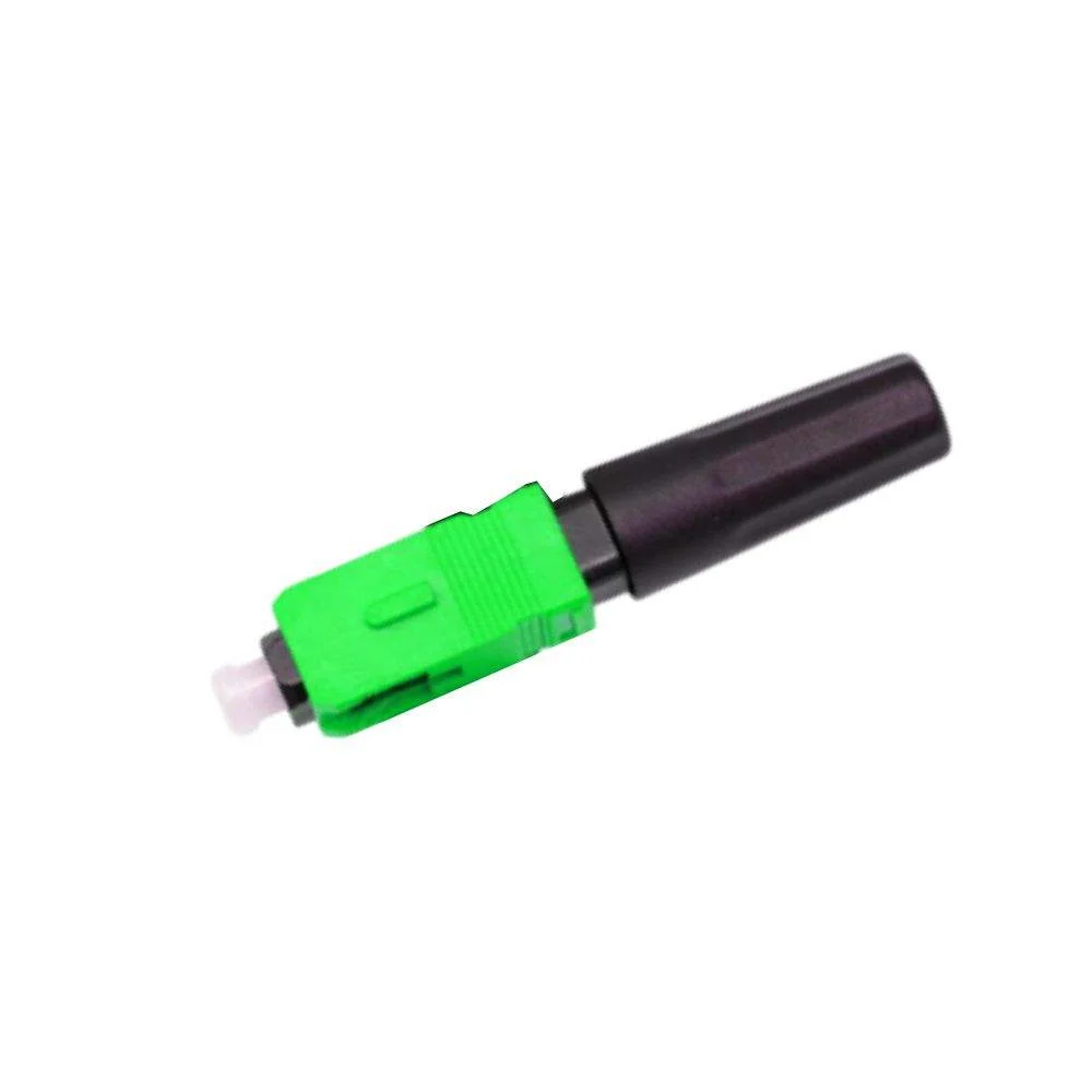 Adaptador fibra óptica apc sc