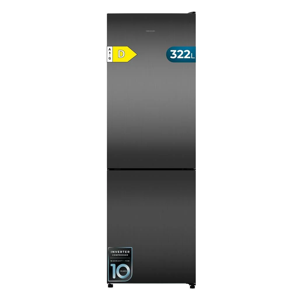 Frigorífico Bolero CoolMarket Combi 322i Dark D CECOTEC
