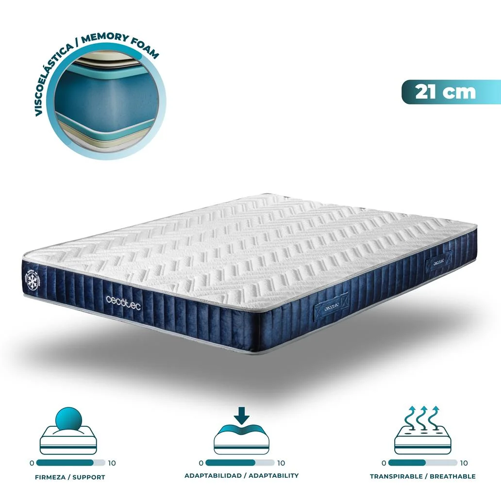 Colchão Flow CecoFresh 2100 CoolConfort 180 x 200 CECOTEC