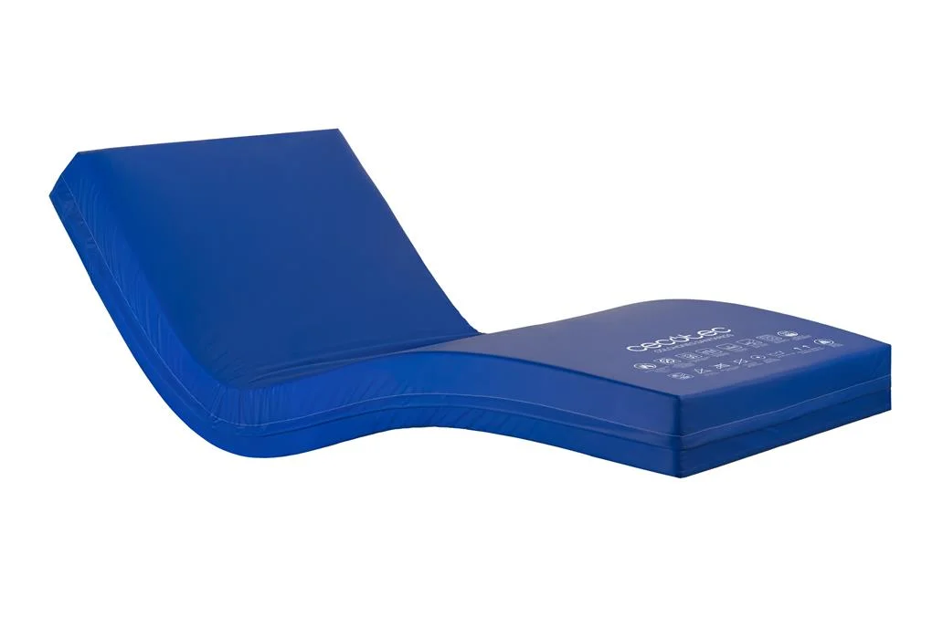 Colchão médico pele sintética 090 190 bege CECOTEC