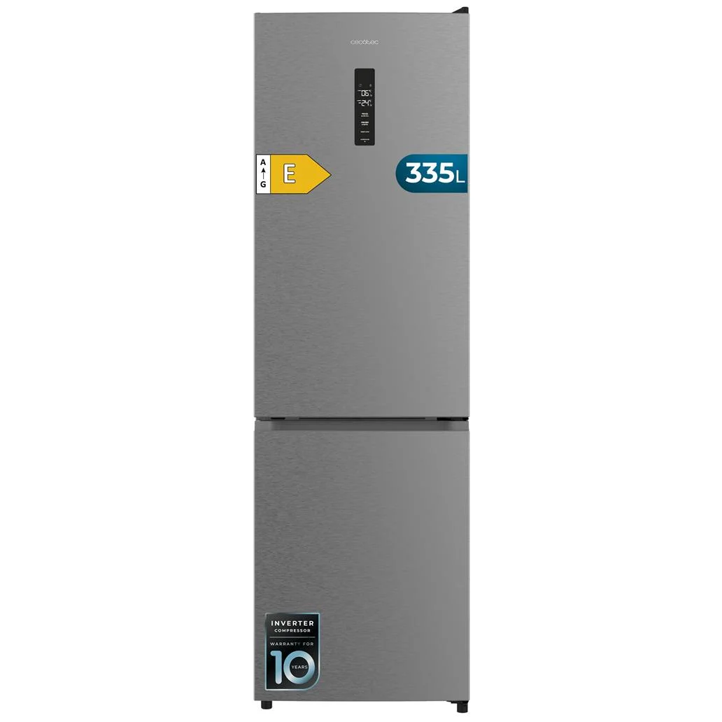 Frigoríficos combinado Bolero CoolMarket Combi 335 Inox E CE
