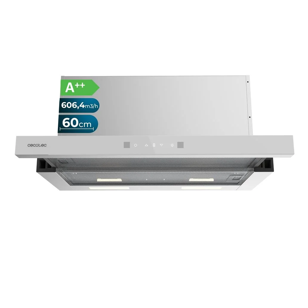 Exaustor de teto Bolero Flux TLT 605501 Glass White A CECOTE