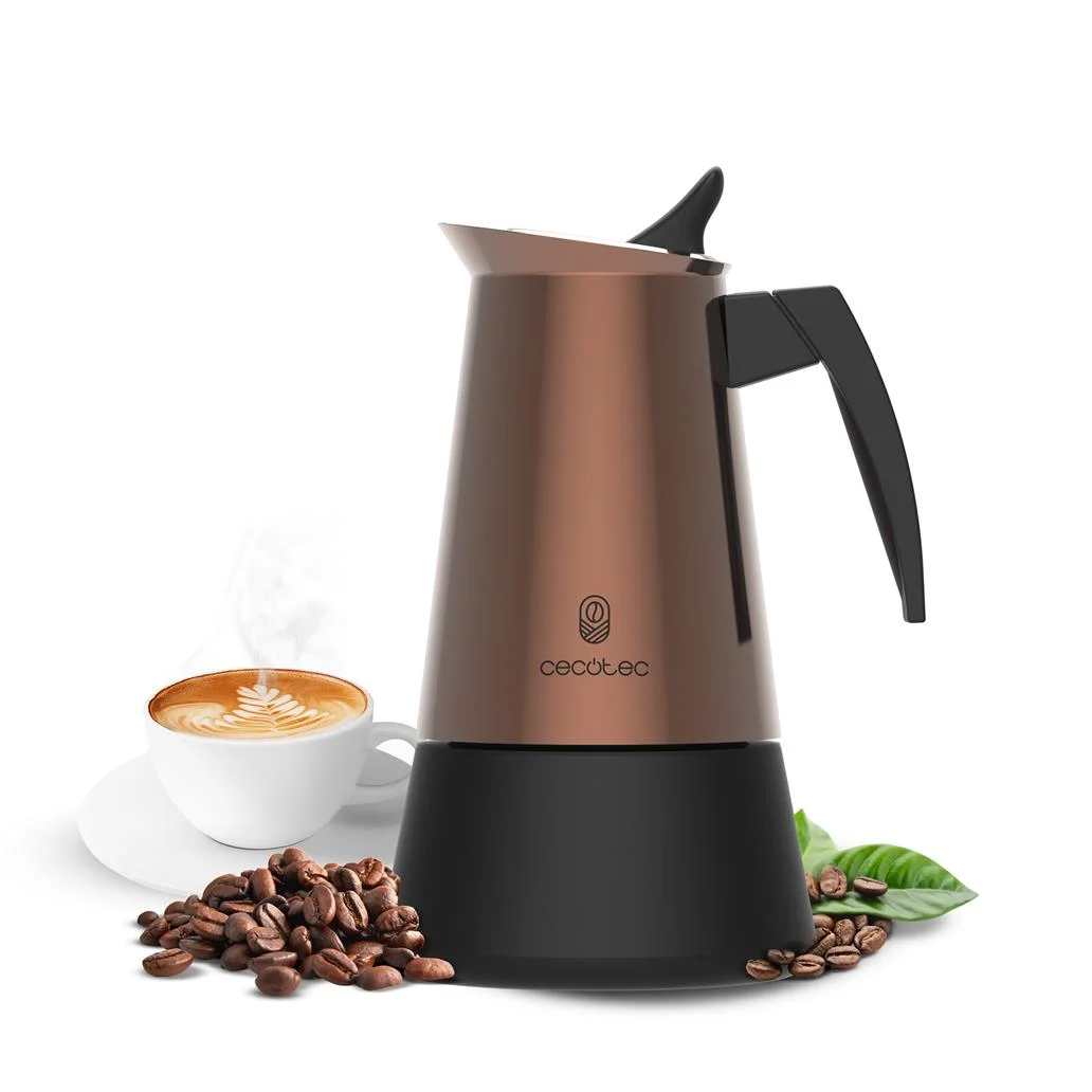 Cafeteira italiana Piccolina 200 Bronze CECOTEC