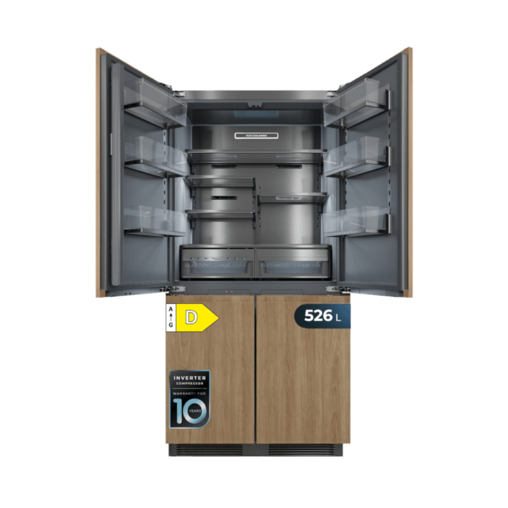 Frigorífico Americano Bolero CoolSilver 4D BI 526 Elite D CE