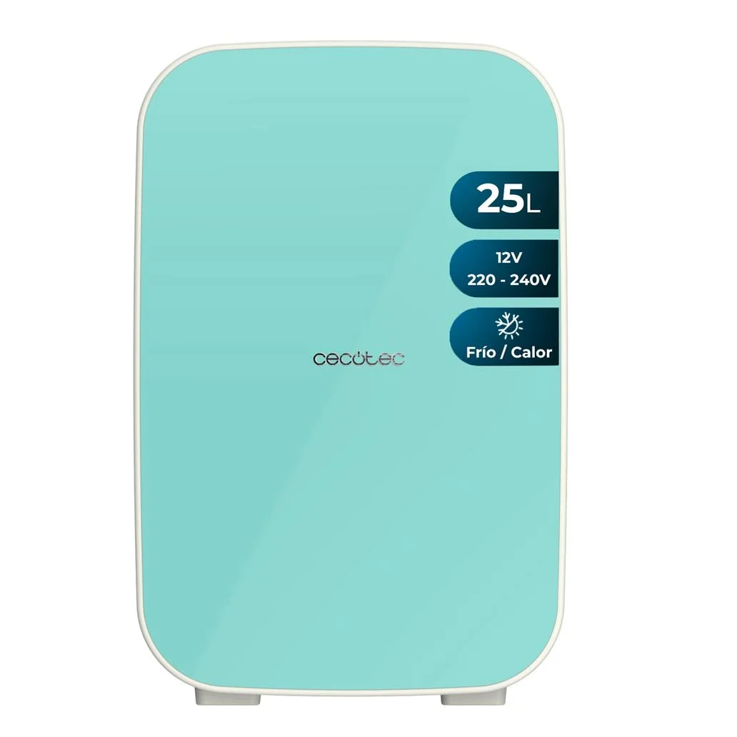 Mini Frigorífico Bolero MiniCooling 25L Bahamas Mint CECOTEC