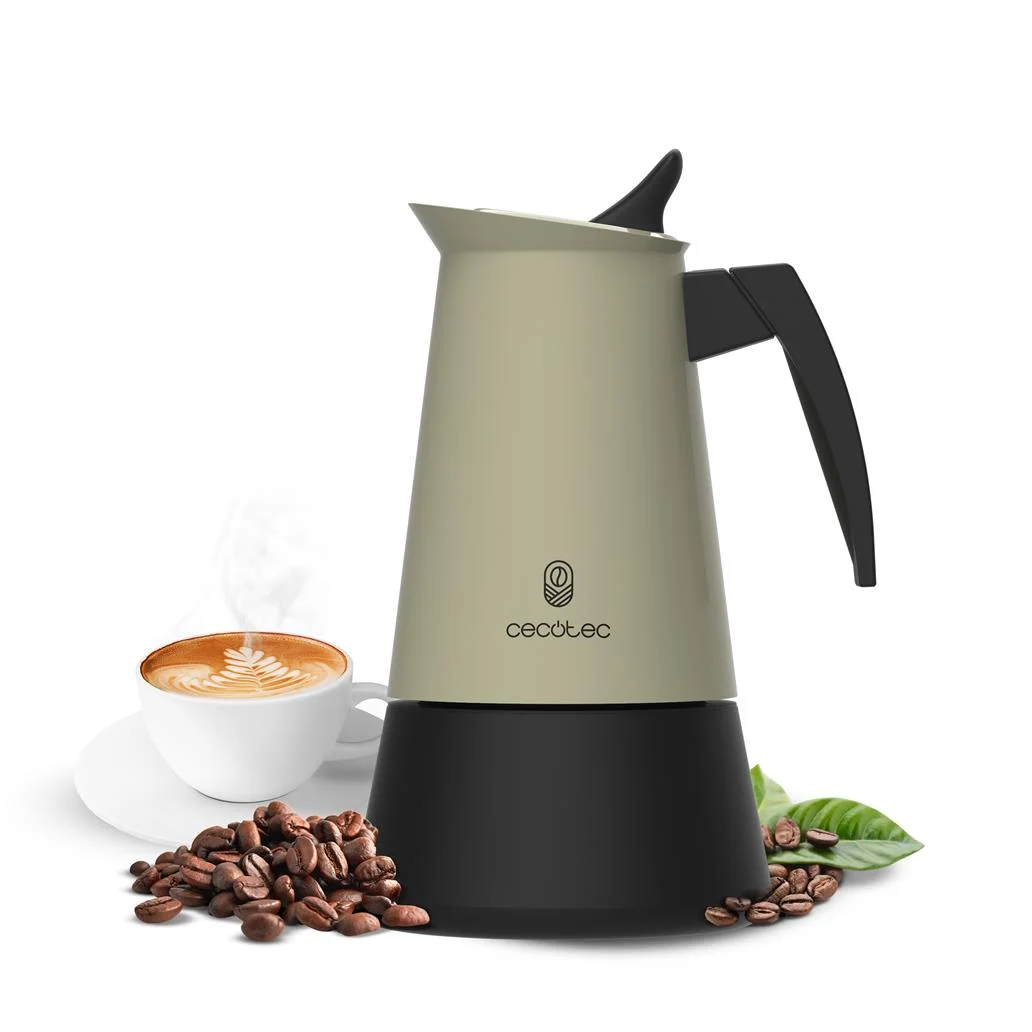 Cafeteira italiana Piccolina 200 verde CECOTEC